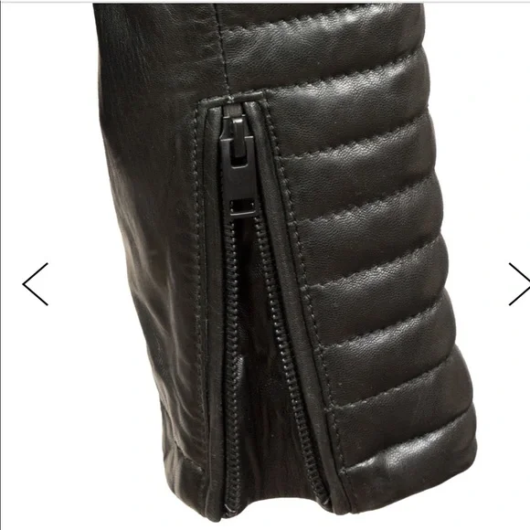 HidePark -Hooded Leather Jacket - Picture 6 of 6